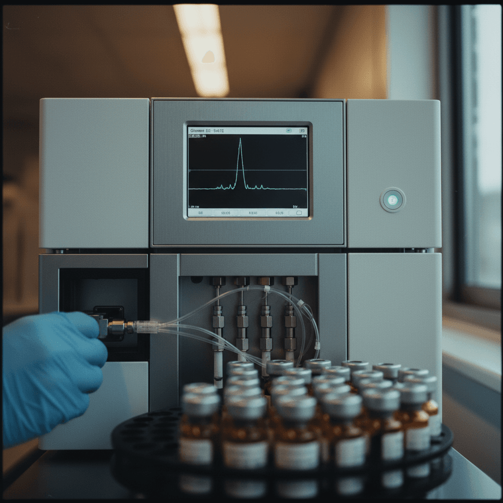 HPLC w trakcie akwizycji